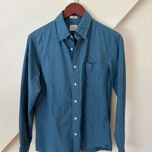Men's Slim Fit Blue Shirt